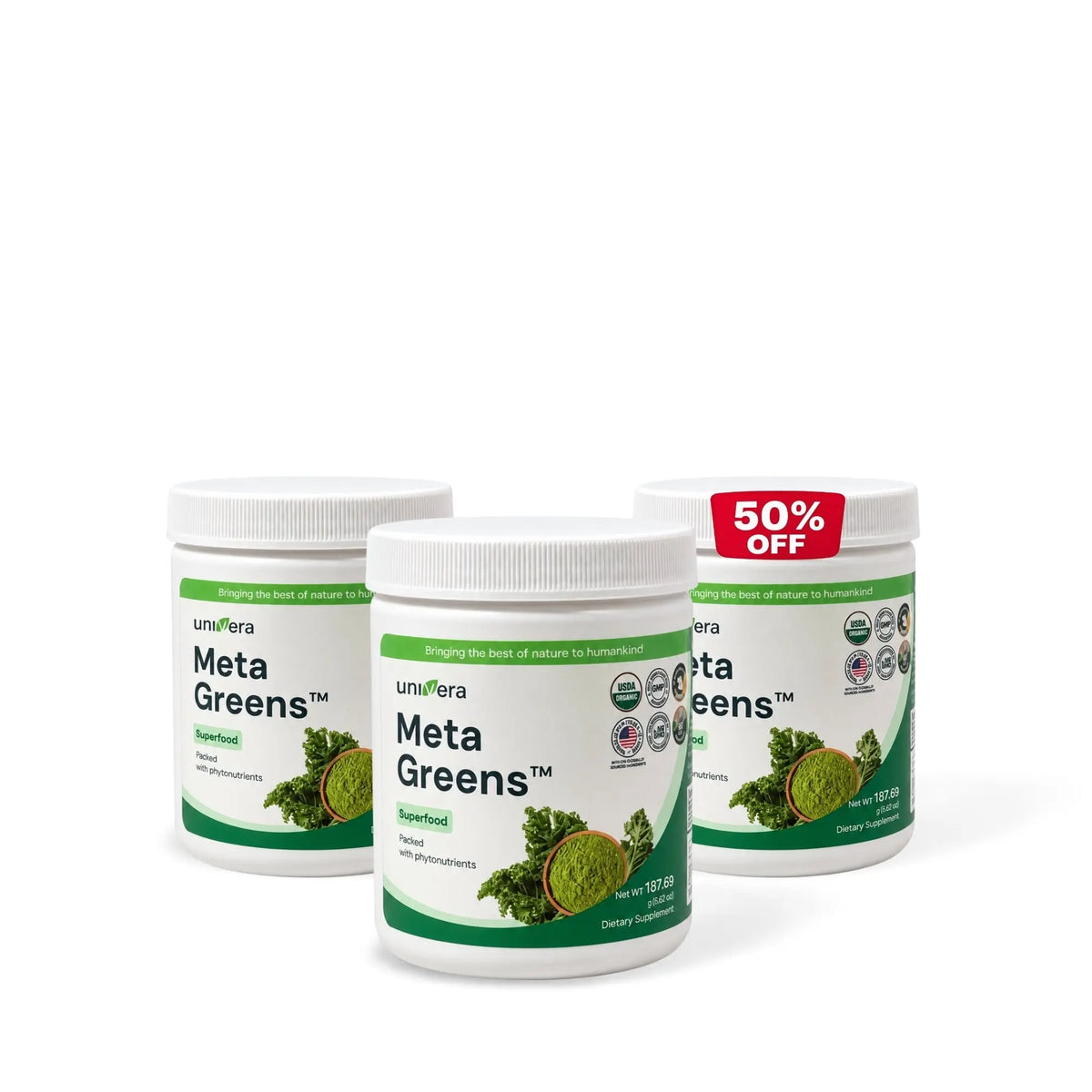 MetaGreens™ | Organic Superfood Blend | Immune, Gut & Daily Energy Support