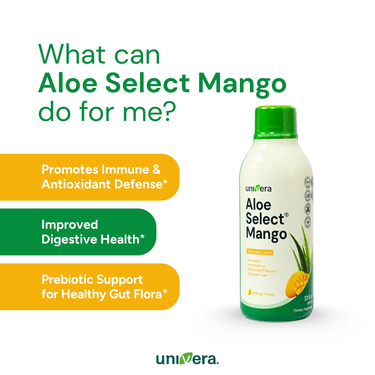 Aloe Select Mango - Gut Health Support – 12 Pack