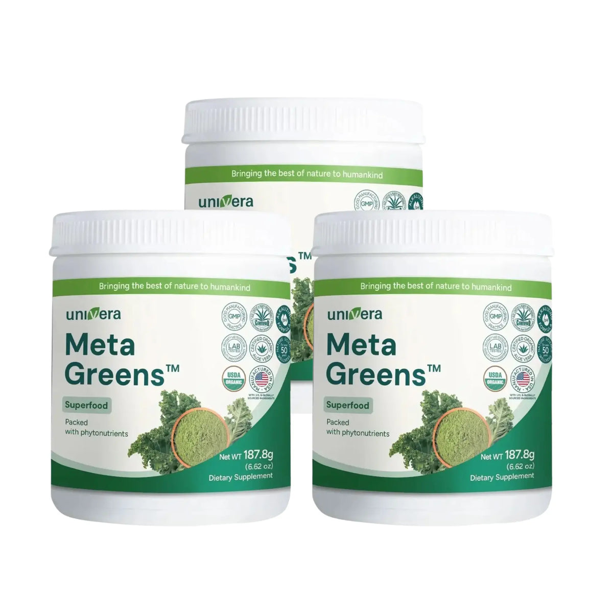 MetaGreens™ | Organic Superfood Blend | Immune, Gut & Daily Energy Support