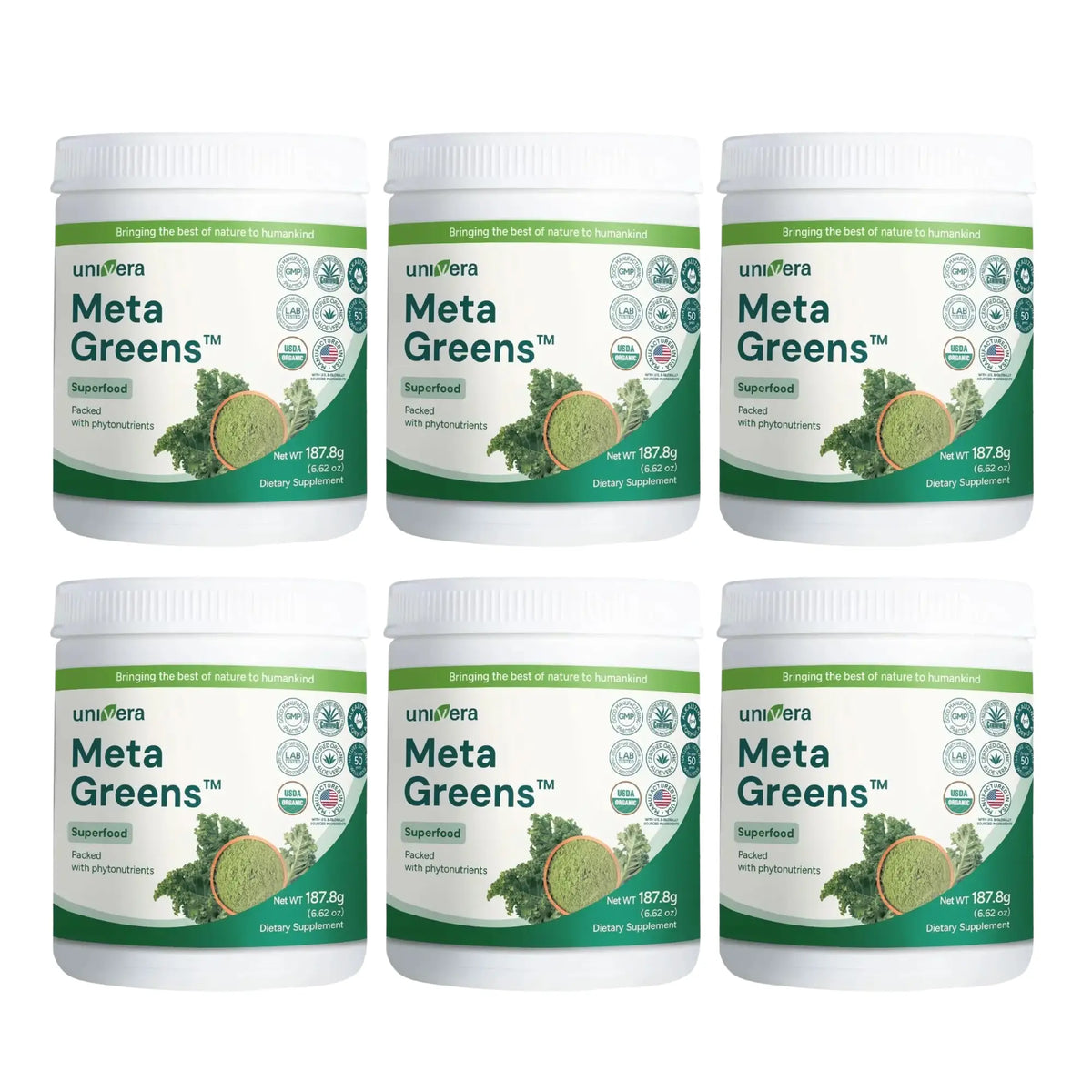 MetaGreens™ | Organic Superfood Blend | Immune, Gut & Daily Energy Support