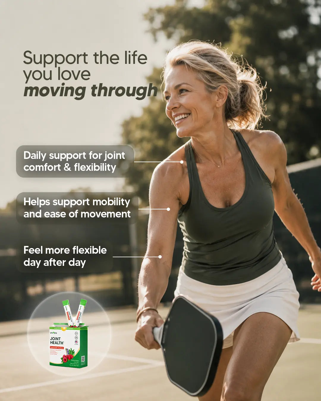 RegeniCARE® | Joint Health Formula | Glucosamine, MSM & Univestin® | Raspberry Stick Packs