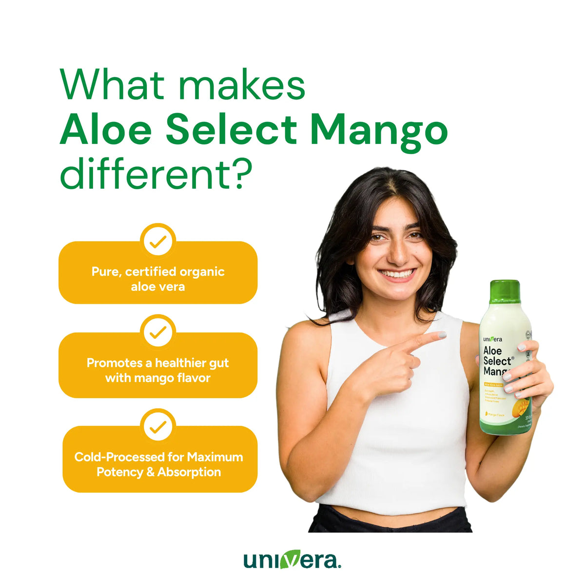 Aloe Select Mango - Gut Health Support – 12 Pack