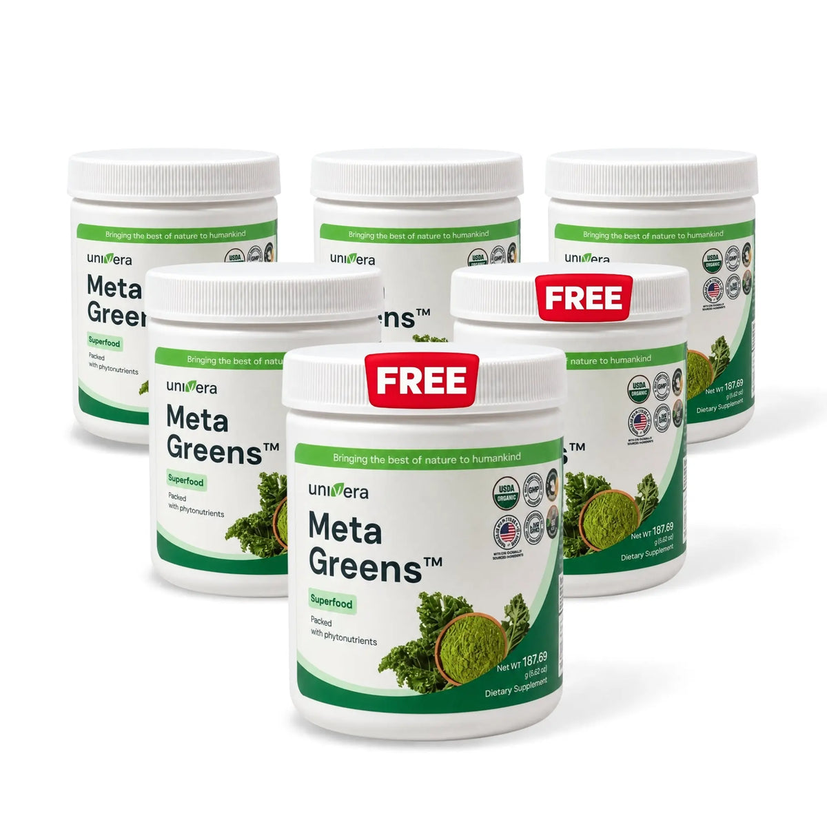MetaGreens™ | Organic Superfood Blend | Immune, Gut & Daily Energy Support