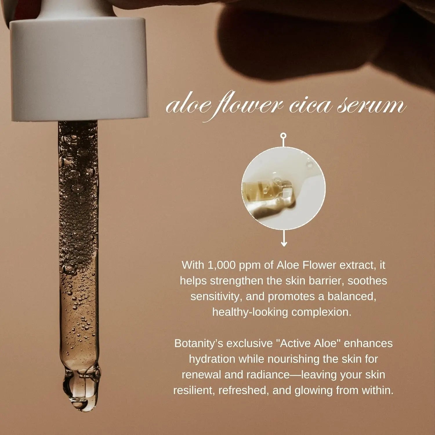 Botanity Aloe Flower Cica Serum