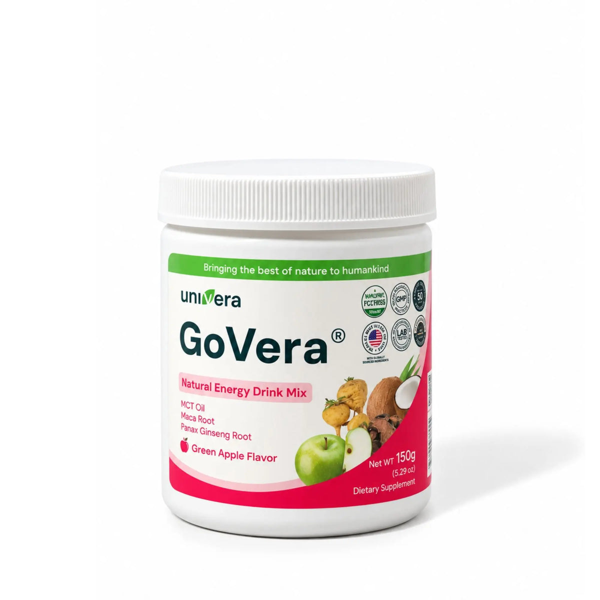 GoVera Apple – Natural Energy Drink Mix