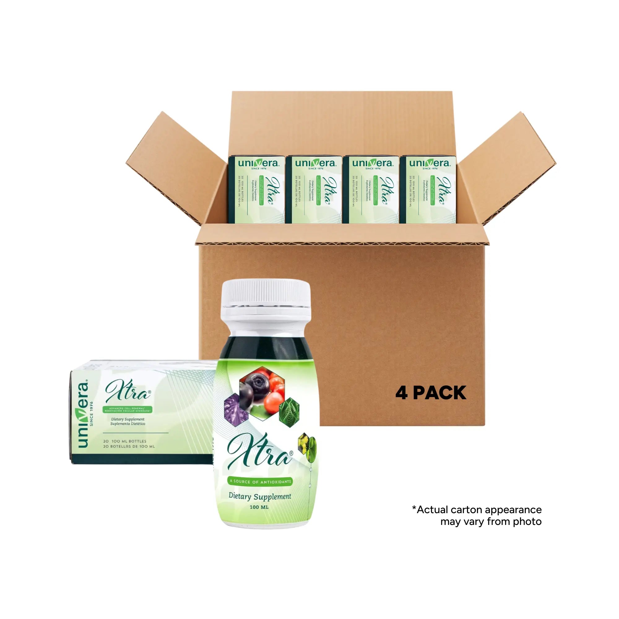 Xtra® Minis 4 Pack Univera USA