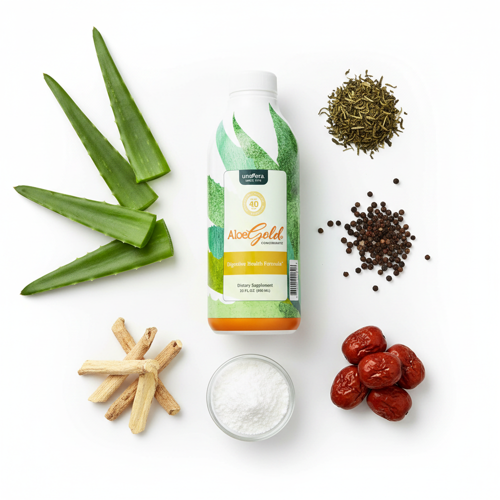AloeGold with Ingredients