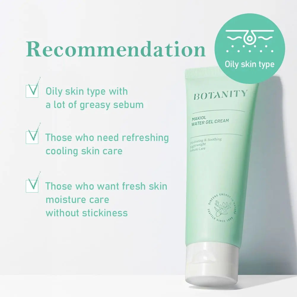Tube of Botanity skincare product with text on a white background