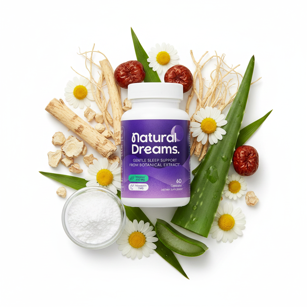 Natural Dreams – Botanical Product Shot