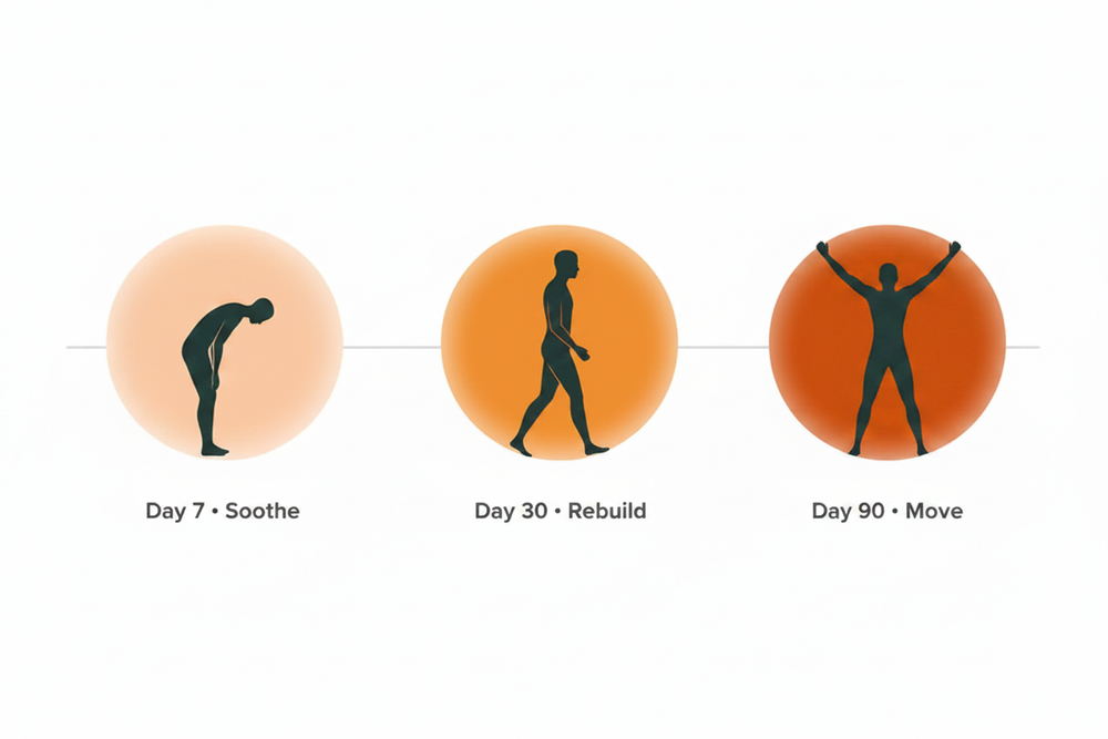 RegeniCARE Orange Progress Timeline