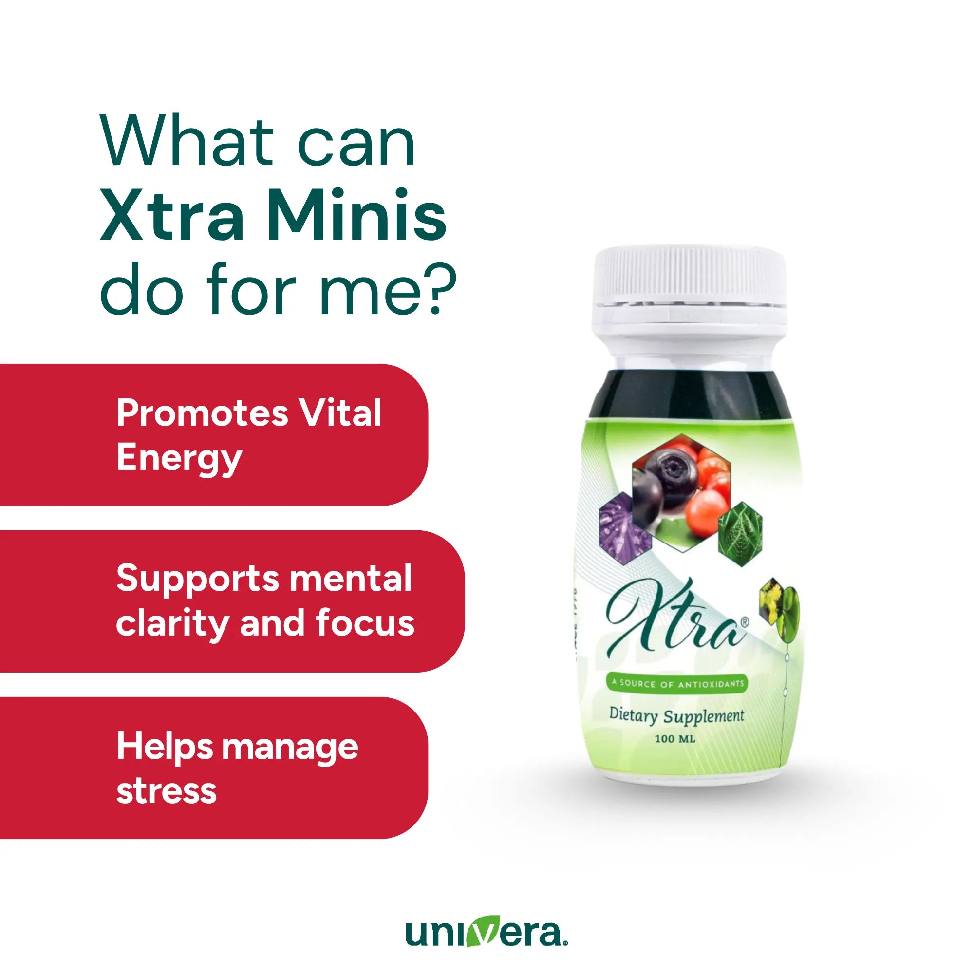 Xtra® Minis 4 Pack Univera USA